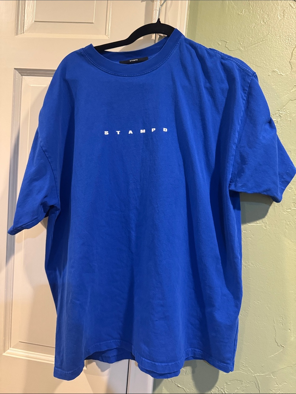 STAMPD Royal Blue Short Sleeve Logo Tee